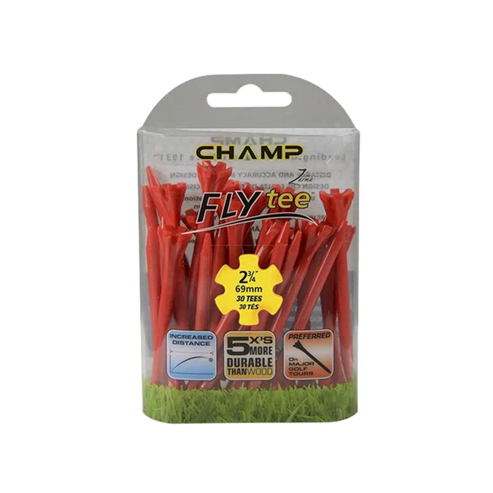 Champ - Zarma Plastic FlyTees Golf Tees 2.34 (30Pc)