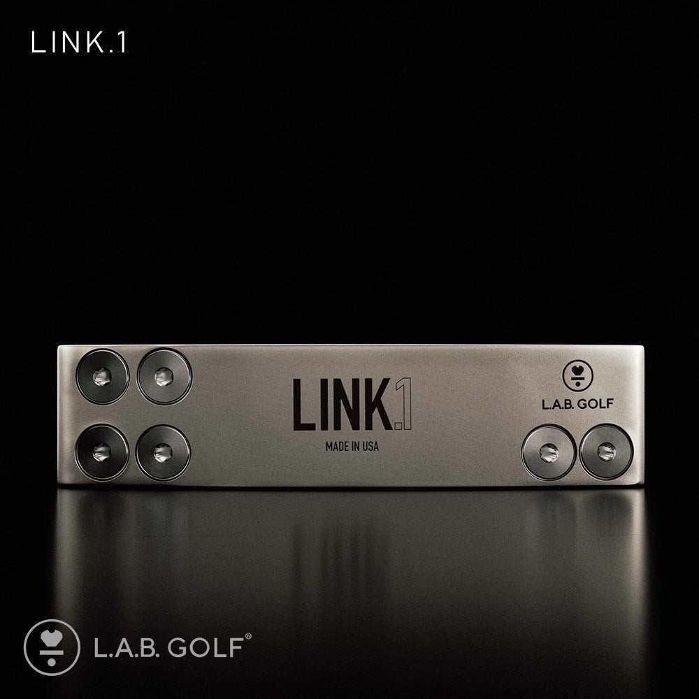 L.A.B. Golf - Putter - LINK.1 - Matte Black Premium Steel 34"