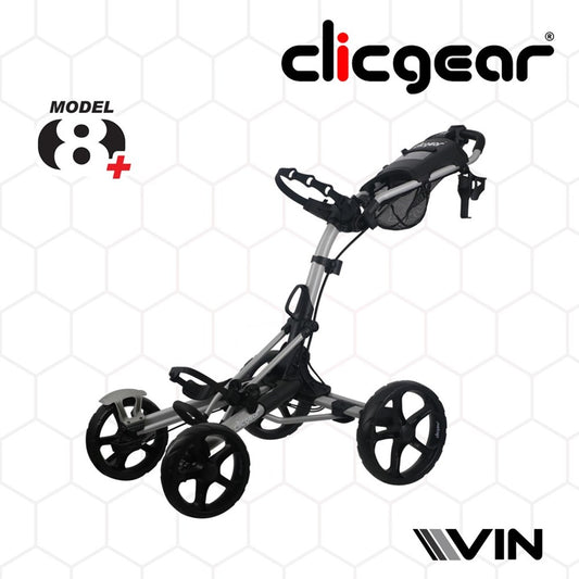 CLICGEAR - Golf Cart - 4 Wheel - MODEL 8.0+