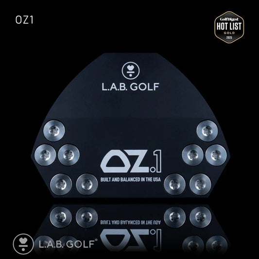L.A.B. Golf - Putter - OZ1 - Matte Black Premium Steel 33"