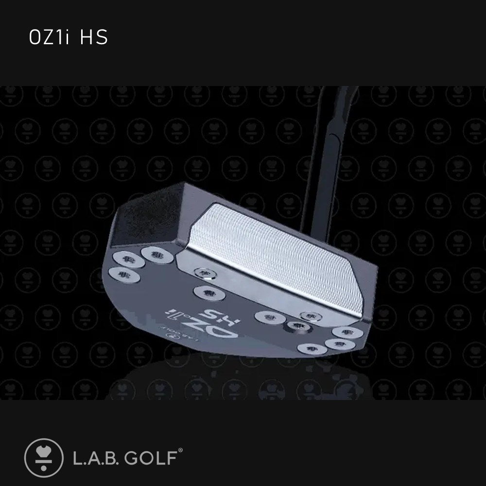 L.A.B. Golf - Putter - OZ1i HS - Matte Black Premium Steel 34"
