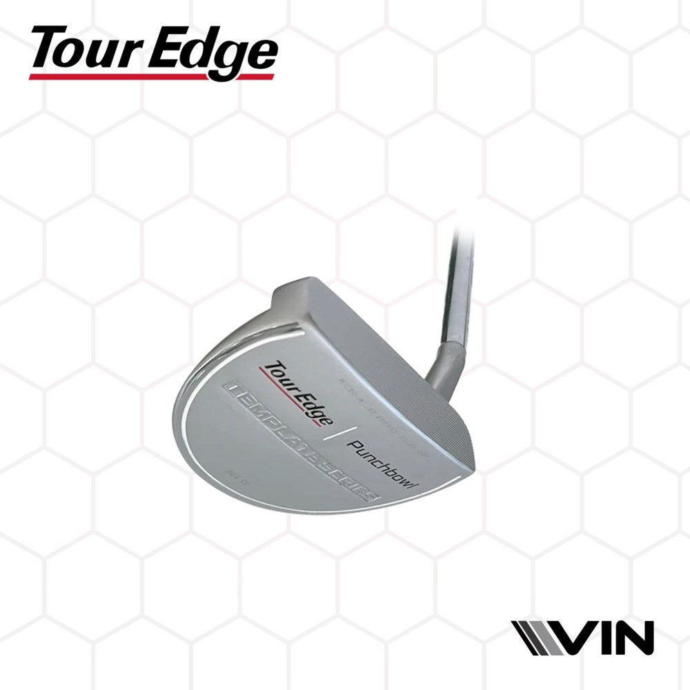 Tour Edge - Putter - Pure Feel Template PVD Series Stainless - RH - Punchbowl