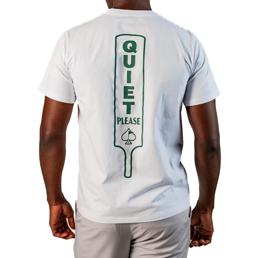 Pins & Aces - Tee Shirt - Augusta Quiet Please