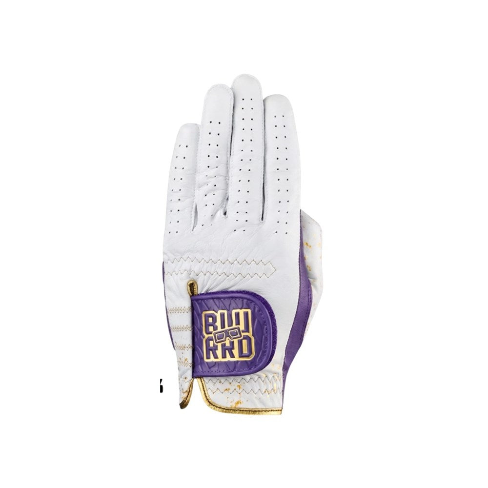 BLURRD - Golf Glove - 24K Collection (Mens) Purple Based/White