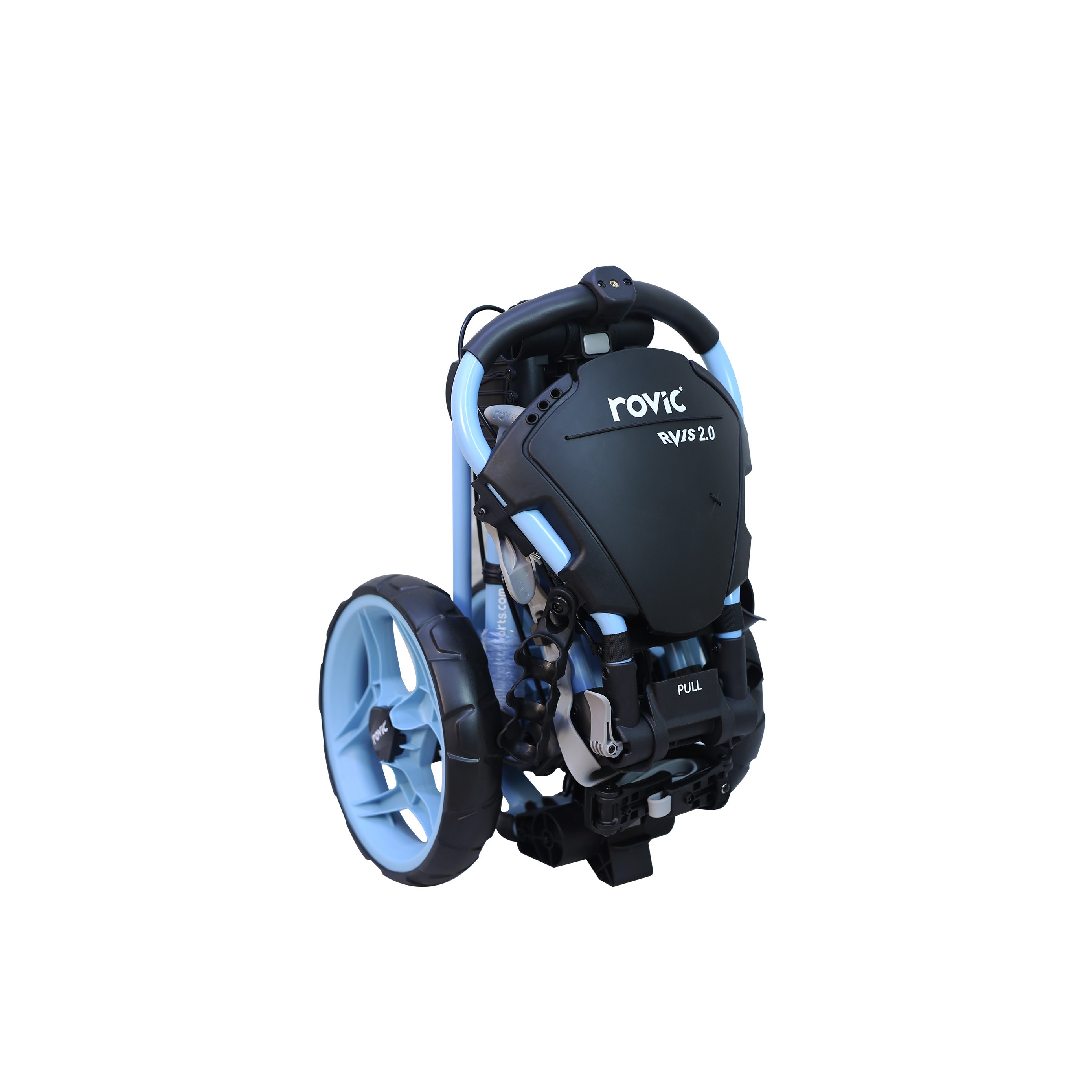 Clicgear rovic RV1C ゴルフ用プッシュカート 3輪 シルバー Clicgear Rovic RV1C Golf Trolley Push Cart | Scratch72