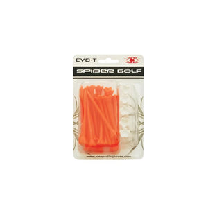 Spider - Tees - Plastic Evo-T Retail Pack (25Pc)