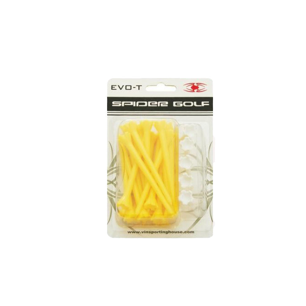 Spider - Tees - Plastic Evo-T Retail Pack (25Pc)