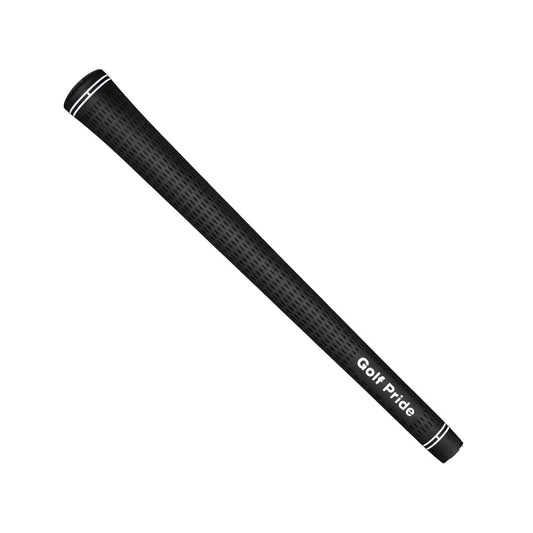 A black Tour Velvet golf club grip with the Golf Pride logo near the bottom.