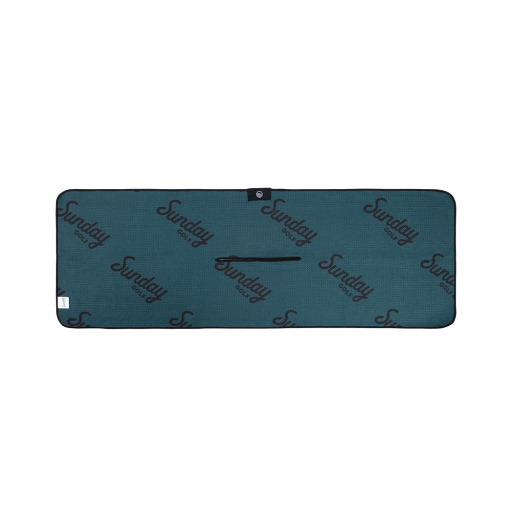 Sunday Golf - Golf Towel - Classic Collection - Midnight Green