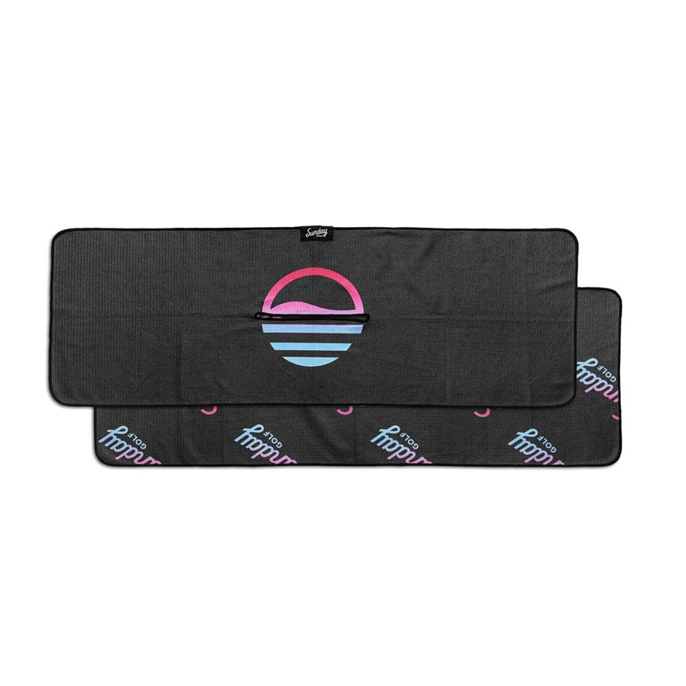 Sunday Golf - Golf Towel - Hometown Collection - Miami Vice