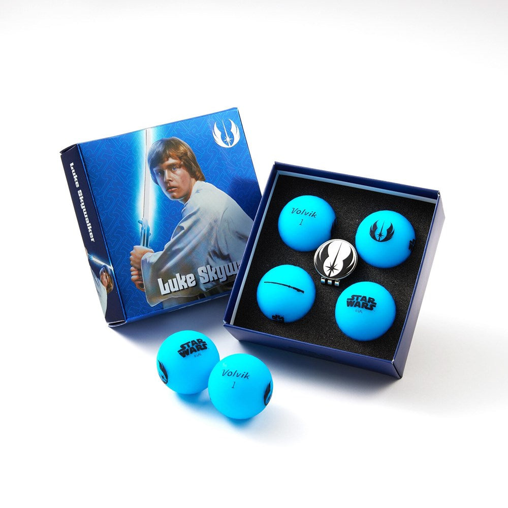 Volvik - Golf Ball - VIVID SOFT (4 balls + Marker)