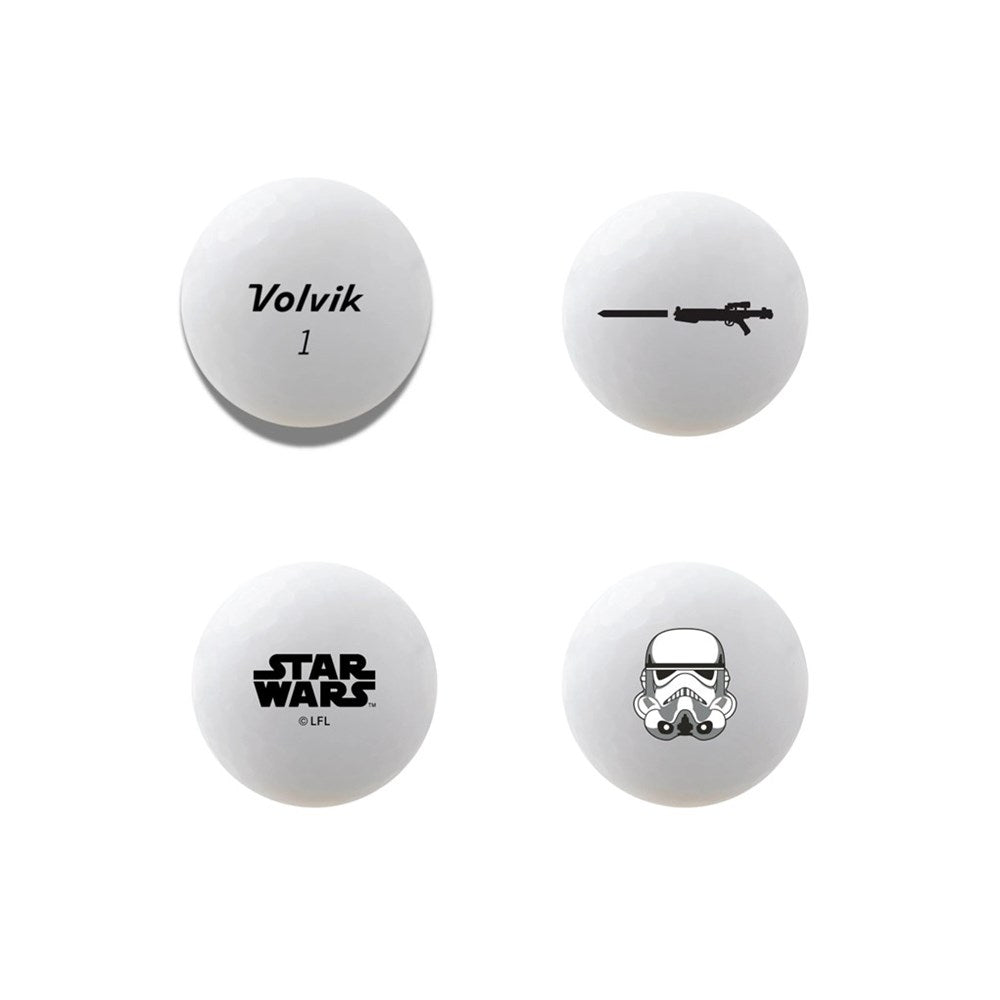 Volvik - Golf Ball - VIVID SOFT (4 balls + Marker)