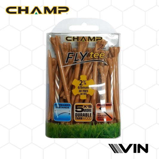 Champ - Zarma Plastic FlyTees Golf Tees 2.34 (30Pc)