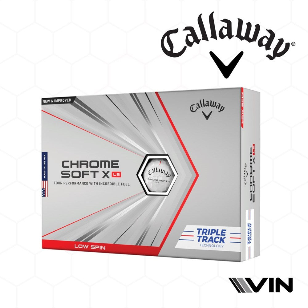 Callaway - Golf Ball - Chrome Soft X LS Triple Track