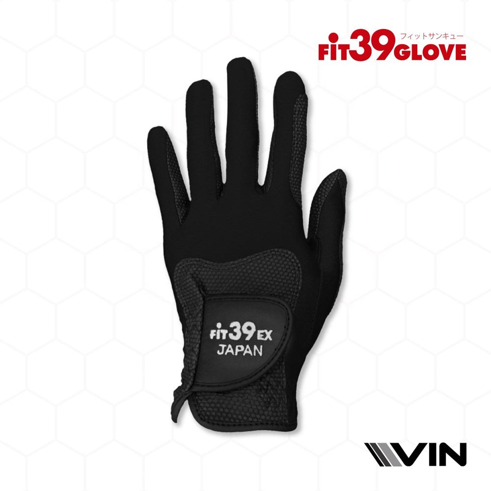 Fit39 - Golf Glove - EX Classic RIGHT Hand Black