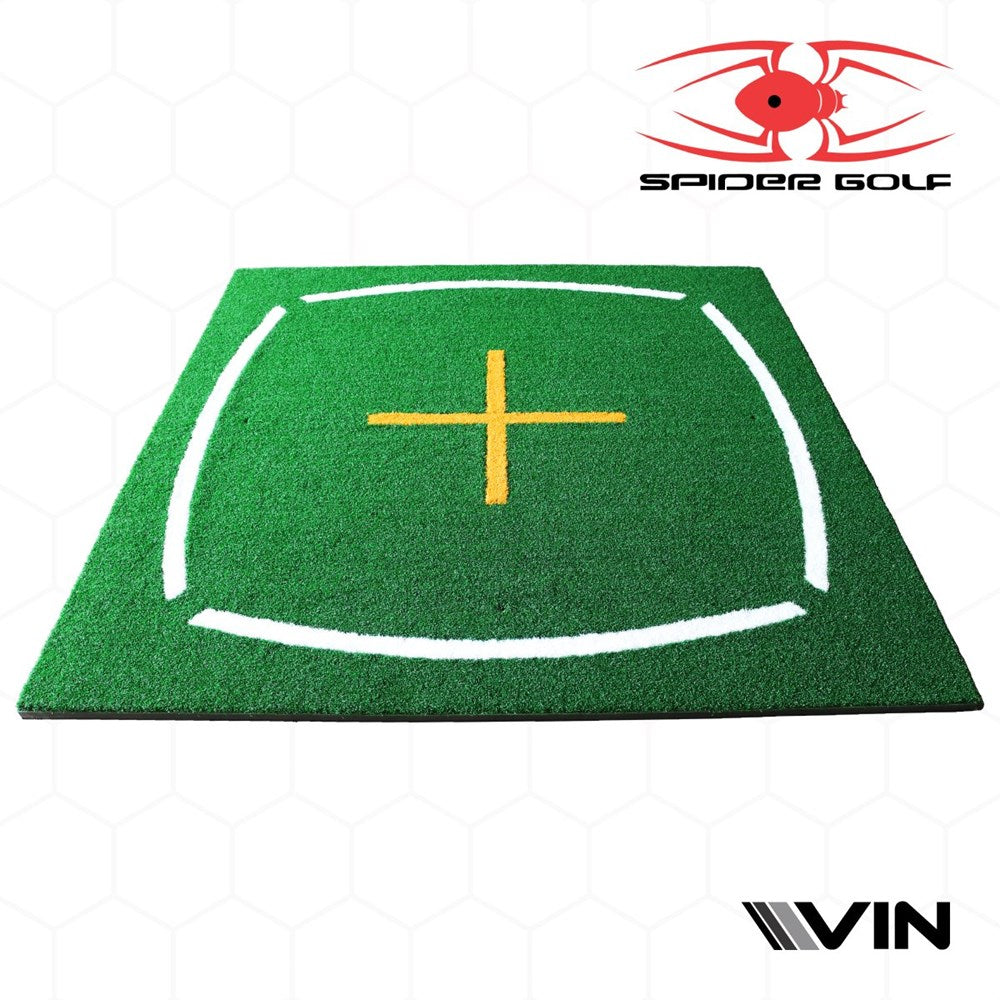 Spider - Driving Range Mat With Marking 3 Layer 5' X 5'