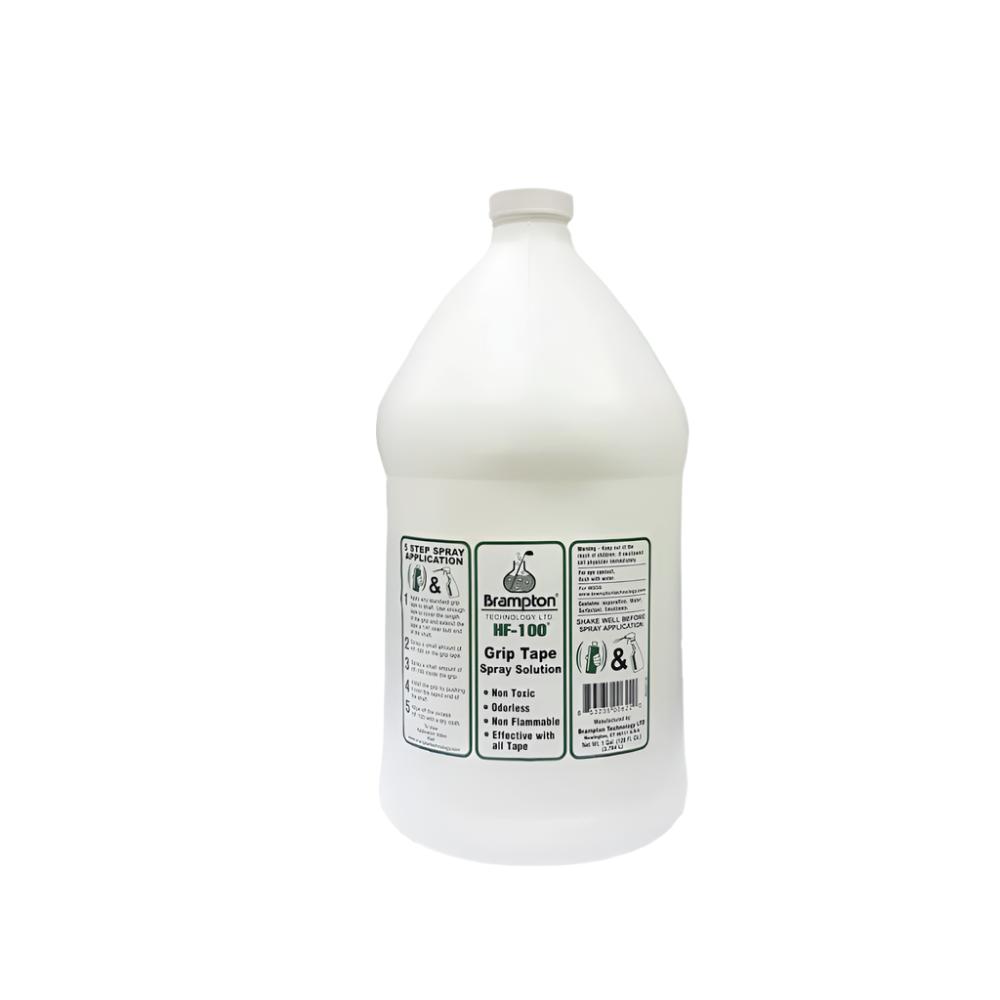 Brampton - Fitting Tools - Solvent HF-100 Golf Grip Tape Spray Solution - Gallon (Non-Toxic Activator)