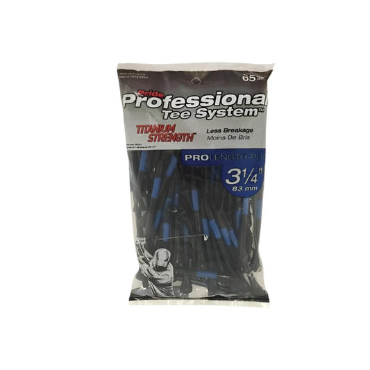 Pride Sports - Tees - Wooden Tee - PTS Titanium 3.14 (65Pc)