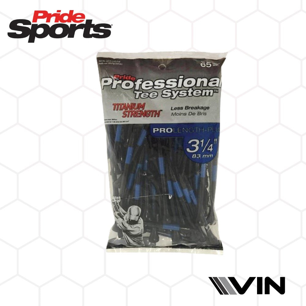 Pride Sports - Wooden Tee - PTS Titanium 3.14 (65Pc)