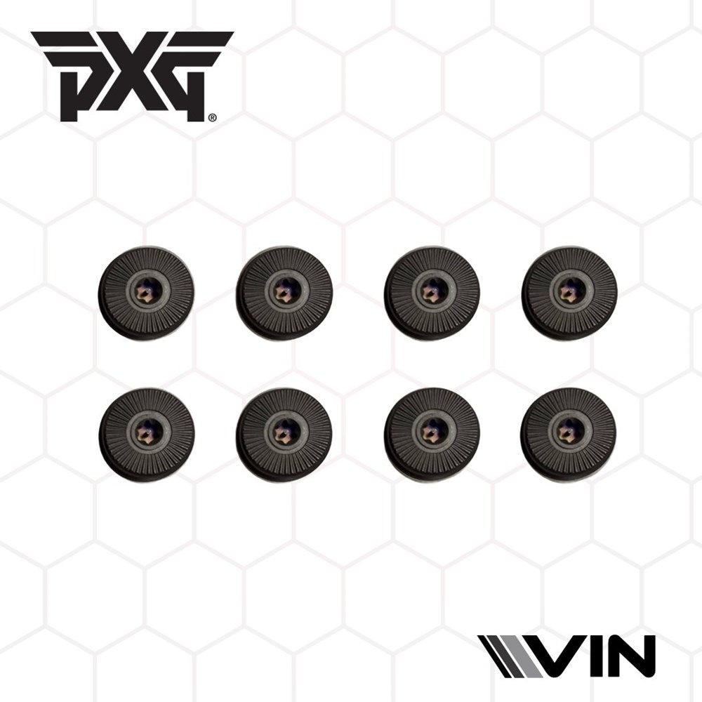 PXG - Weights - Iron - Black pack (8pcs)