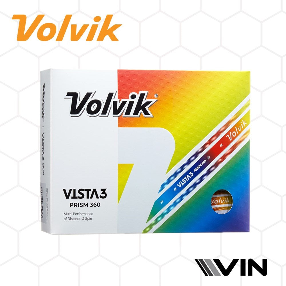 Volvik - Golf Ball - Vista 3 PRISM 360